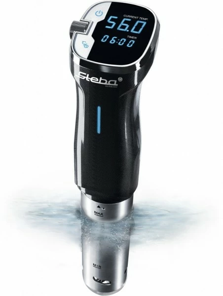 Dampfgarer & Reiskocher Steba SV 50 + VK 1 + Rezeptheft Sous-Vide Garer Edelstahl/schwarz + Weiß 3 Dampfgarer & Reiskocher Steba SV 50 + VK 1 + Rezeptheft Sous-Vide Garer Edelstahl/schwarz + Weiß – Bild 3