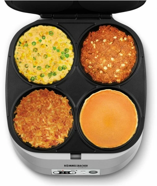 Waffelautomaten Rommelsbacher PC 1800 Waffelautomat Silber 3 Waffelautomaten Rommelsbacher PC 1800 Waffelautomat Silber – Bild 3