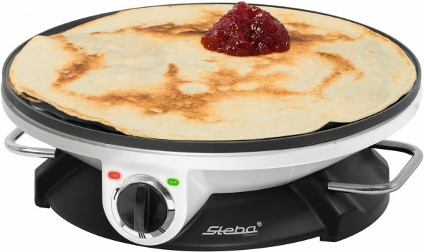 Crepes-Maker Steba CR 32 Crepesmaker Weiß/schwarz 1 Crepes-Maker Steba CR 32 Crepesmaker Weiß/schwarz