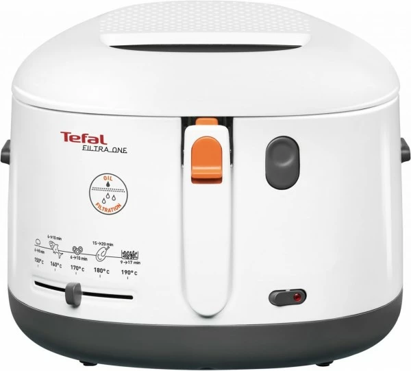 Fritteusen Tefal FF1631 One Filtra Fritteuse Weiß/anthrazit 1 Fritteusen Tefal FF1631 One Filtra Fritteuse Weiß/anthrazit