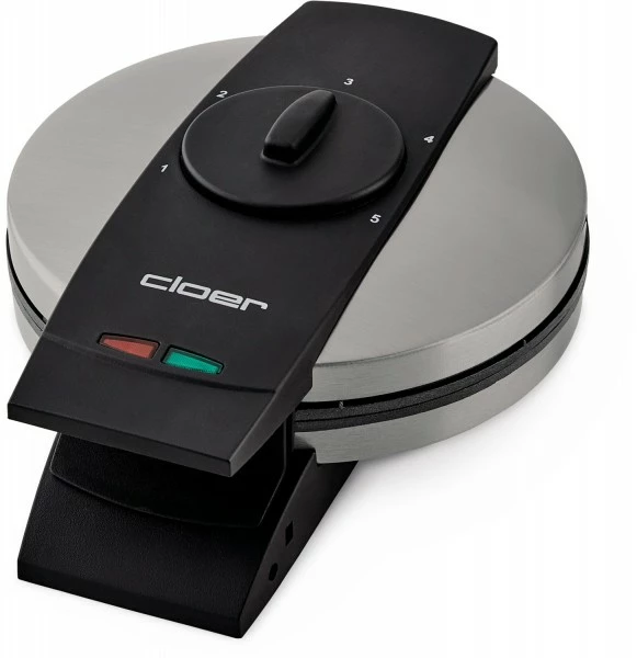 Waffelautomaten Cloer 1639 SR Waffelautomat Edelstahl Schwarz 3 Waffelautomaten Cloer 1639 SR Waffelautomat Edelstahl Schwarz – Bild 3