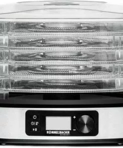 Dampfgarer & Reiskocher Rommelsbacher DA 350 Dörrautomat Edelstahl/schwarz