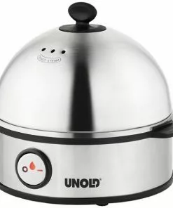 Unold 38626 Eierkocher Edel Edelstahl/schwarz