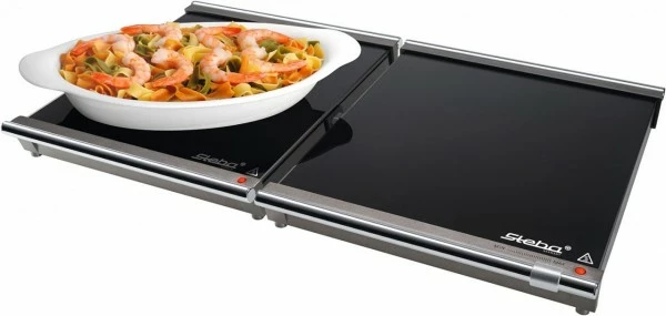 Geschirr- Und Kochplattenwärmer Steba WP 1 Warmhalteplatte Glas/chrom 1 Geschirr- Und Kochplattenwärmer Steba WP 1 Warmhalteplatte Glas/chrom