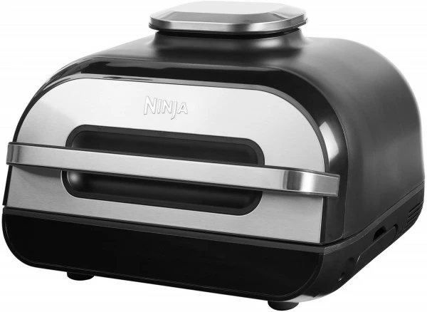 Fritteusen NINJA AG551EU Foodi Grill Max Heißluft-Fritteuse Grau/silber 1 Fritteusen NINJA AG551EU Foodi Grill Max Heißluft-Fritteuse Grau/silber