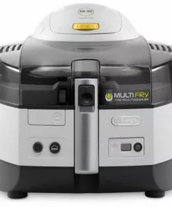 Fritteusen DeLonghi FH1363/1 Multifry Extra Heißluft-Fritteuse Weiß/antrazit