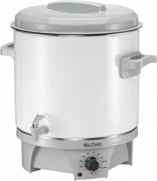 Einkochautomaten Eltac EKA 179 Glühwein- Und Einkochautomat Weiß/grau 1 Einkochautomaten Eltac EKA 179 Glühwein- Und Einkochautomat Weiß/grau