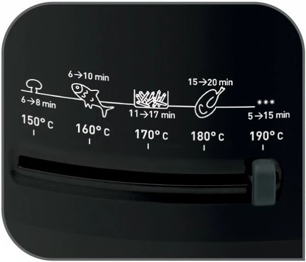 Fritteusen Tefal FF1608 Simply One Fritteuse Schwarz 4 Fritteusen Tefal FF1608 Simply One Fritteuse Schwarz – Bild 4