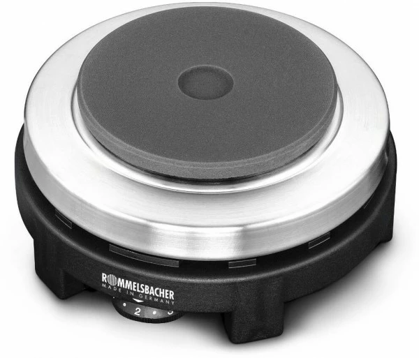 Geschirr- Und Kochplattenwärmer Rommelsbacher RK 505/K Espresso Geschenk-Set Kochplatte Edelstahl/schwarz 3 Geschirr- Und Kochplattenwärmer Rommelsbacher RK 505/K Espresso Geschenk-Set Kochplatte Edelstahl/schwarz – Bild 3