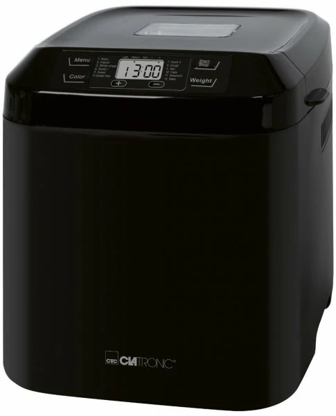 Brotbackautomaten Clatronic BBA 3774 Brotbackautomat Schwarz 1 Brotbackautomaten Clatronic BBA 3774 Brotbackautomat Schwarz