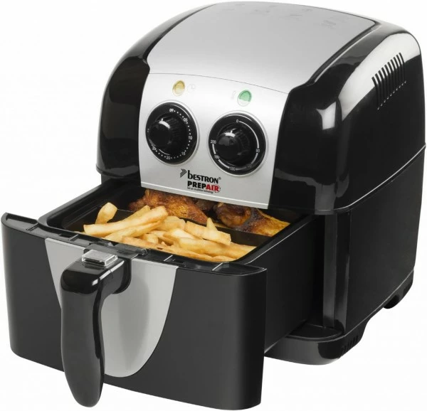 Fritteusen Bestron ASF 1304 Z Heißluft-Fritteuse Schwarz/silber 3 Fritteusen Bestron ASF 1304 Z Heißluft-Fritteuse Schwarz/silber – Bild 3