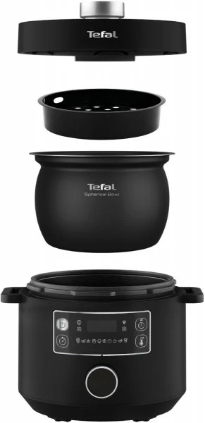 Dampfgarer & Reiskocher Tefal CY7548 Turbo Cuisine Multikocher Schwarz 6 Dampfgarer & Reiskocher Tefal CY7548 Turbo Cuisine Multikocher Schwarz – Bild 6