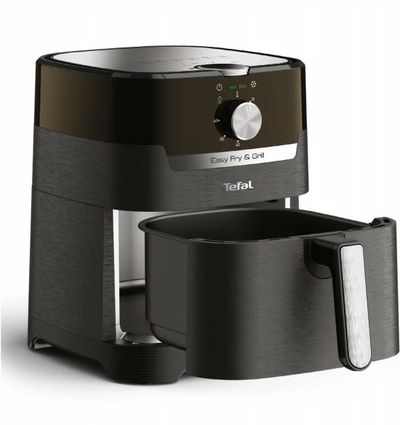 Fritteusen Tefal EY5018 Easy Fry & Grill Classic Heißluft-Fritteuse Schwarz 6 Fritteusen Tefal EY5018 Easy Fry & Grill Classic Heißluft-Fritteuse Schwarz – Bild 6