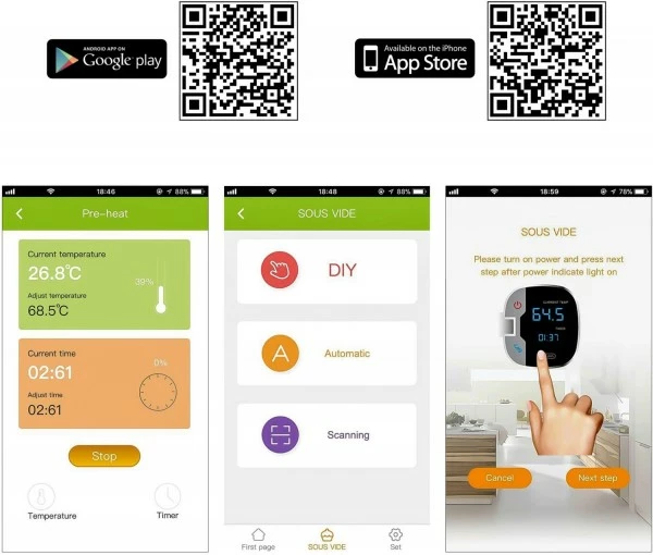 Dampfgarer & Reiskocher ProfiCook PC-SV 1159 Sous Vide Stick Aluminium 2 Dampfgarer & Reiskocher ProfiCook PC-SV 1159 Sous Vide Stick Aluminium – Bild 2