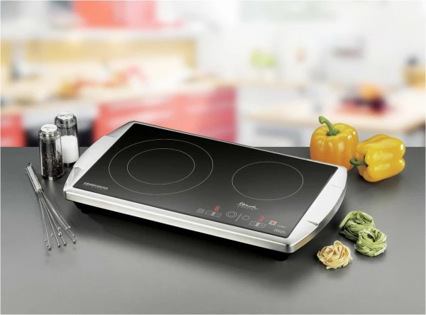 Geschirr- Und Kochplattenwärmer Rommelsbacher CT 3403/TC Doppelkochplatte Edelstahl 4 Geschirr- Und Kochplattenwärmer Rommelsbacher CT 3403/TC Doppelkochplatte Edelstahl – Bild 4