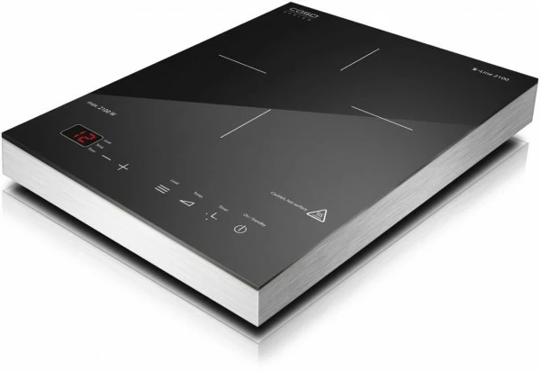 Geschirr- Und Kochplattenwärmer Caso S-Line 2100 Induktionskochplatte Edelstahl 1 Geschirr- Und Kochplattenwärmer Caso S-Line 2100 Induktionskochplatte Edelstahl