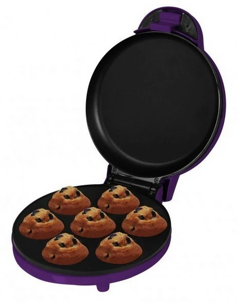 Waffelautomaten Kalorik TKG MFM 1003 NYC Muffinmaker Lila 2 Waffelautomaten Kalorik TKG MFM 1003 NYC Muffinmaker Lila – Bild 2