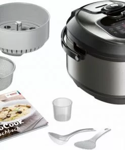 Küchenkleingeräte Verkäufe 15 Dampfgarer & Reiskocher Bosch MUC88B68DE AutoCook Pro Multikocher Silber/schwarz