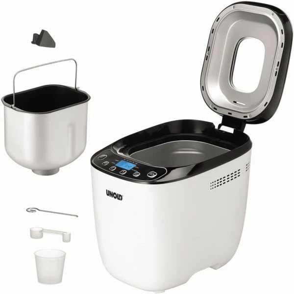 Brotbackautomaten Unold 68010 Backmeister Design Weiß/schwarz 6 Brotbackautomaten Unold 68010 Backmeister Design Weiß/schwarz – Bild 6