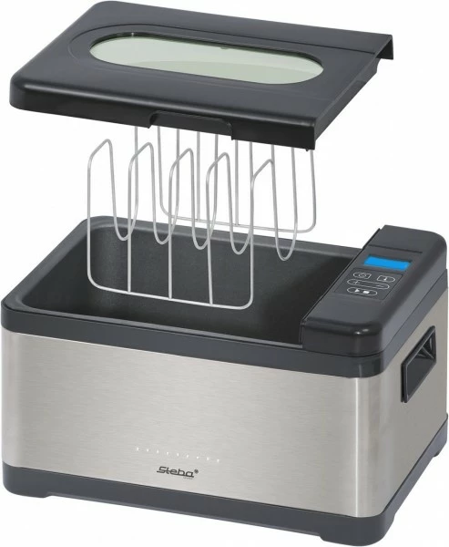 Dampfgarer & Reiskocher Steba SV 2 Sous-Vide Garer Edelstahl/schwarz 1 Dampfgarer & Reiskocher Steba SV 2 Sous-Vide Garer Edelstahl/schwarz