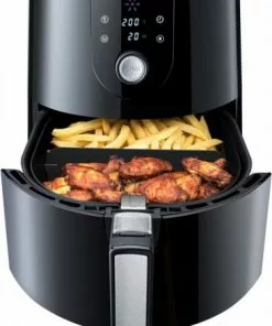 Fritteusen Steba HF 5000 XL Heißluft-Fritteuse Schwarz