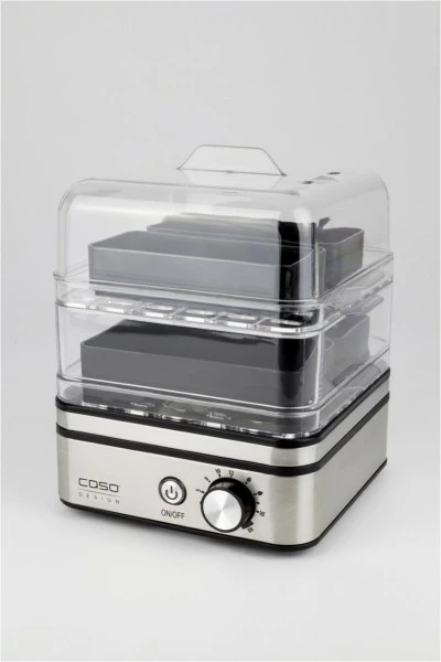 Caso ED 10 Eierkocher + Dampfgarer Edelstahl 6 Caso ED 10 Eierkocher + Dampfgarer Edelstahl – Bild 6