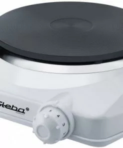 Geschirr- Und Kochplattenwärmer Steba KF 15 Kochplatte Weiß/schwarz