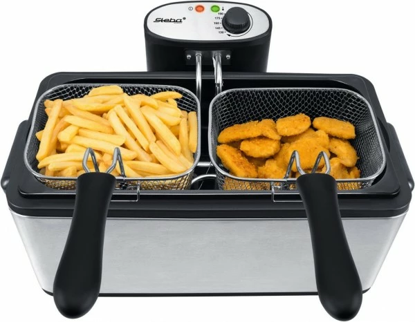 Fritteusen Steba FGN 2.0 Fritteuse Edelstahl/schwarz 1 Fritteusen Steba FGN 2.0 Fritteuse Edelstahl/schwarz