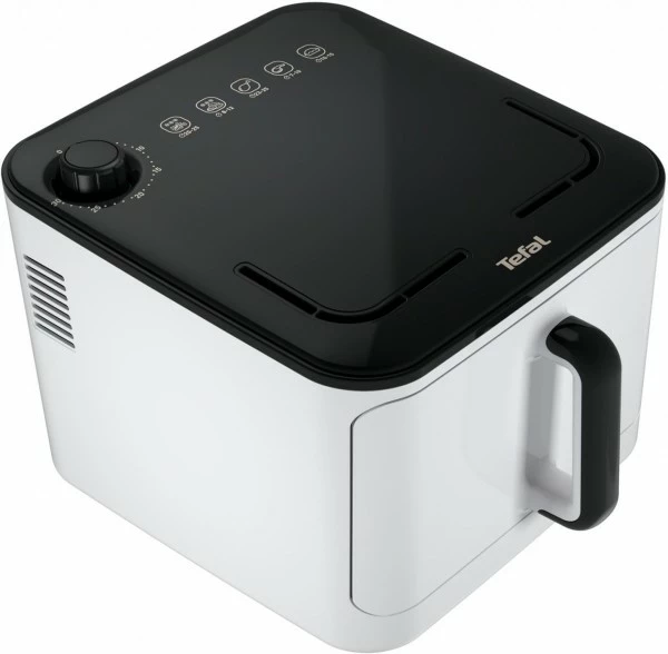 Fritteusen Tefal FX10A1 Fry Delight Initial Heißluft-Fritteuse Weiß/schwarz 1 Fritteusen Tefal FX10A1 Fry Delight Initial Heißluft-Fritteuse Weiß/schwarz