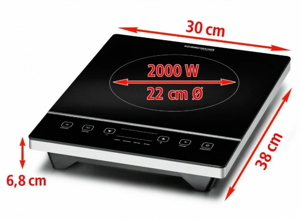 Geschirr- Und Kochplattenwärmer Rommelsbacher CT 2005/IN Kochplatte Schwarz 6 Geschirr- Und Kochplattenwärmer Rommelsbacher CT 2005/IN Kochplatte Schwarz – Bild 6