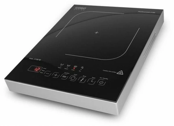 Geschirr- Und Kochplattenwärmer Caso ProGourmet 2100 Induktionskochplatte Silber/schwarz 1 Geschirr- Und Kochplattenwärmer Caso ProGourmet 2100 Induktionskochplatte Silber/schwarz