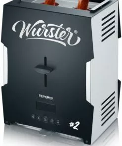 Küchenkleingeräte Verkäufe 13 Popcorn, Schokolade & Co. Severin WT 5005 Wurster Wurst-Maker Schwarz/edelstahl-gebürstet