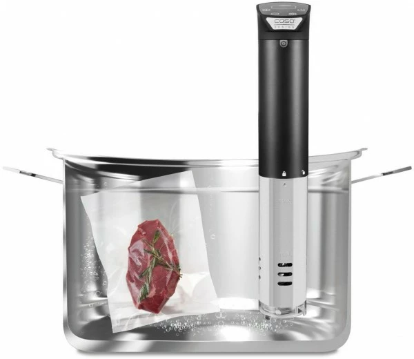 Dampfgarer & Reiskocher Caso SV 1200 Smart SousVide Garer Schwarz/silber 4 Dampfgarer & Reiskocher Caso SV 1200 Smart SousVide Garer Schwarz/silber – Bild 4