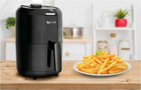 Fritteusen Tefal EY1018 Easy Fry Compact Heißluft-Fritteuse Schwarz 3 Fritteusen Tefal EY1018 Easy Fry Compact Heißluft-Fritteuse Schwarz – Bild 3