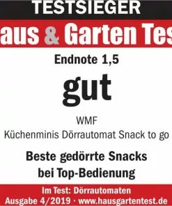 Dampfgarer & Reiskocher WMF KÜCHENminis Dörrautomat Snack To Go Dörrautomat Cromargan Matt 11 Dampfgarer & Reiskocher WMF KÜCHENminis Dörrautomat Snack To Go Dörrautomat Cromargan Matt -Küchenkleingeräte Verkäufe 71ee6175 43e4 4d29 82ae a634ee688364 600x600