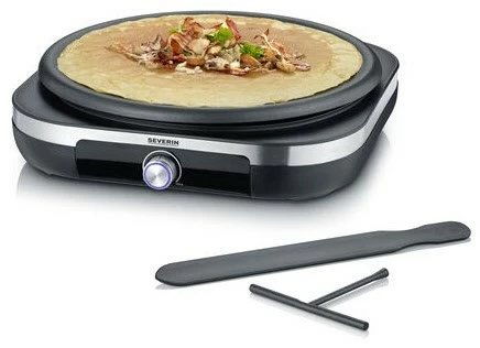 Crepes-Maker Severin CM 2199 Crepesmaker Edelstahl-gebürstet/schwarz 5 Crepes-Maker Severin CM 2199 Crepesmaker Edelstahl-gebürstet/schwarz – Bild 5