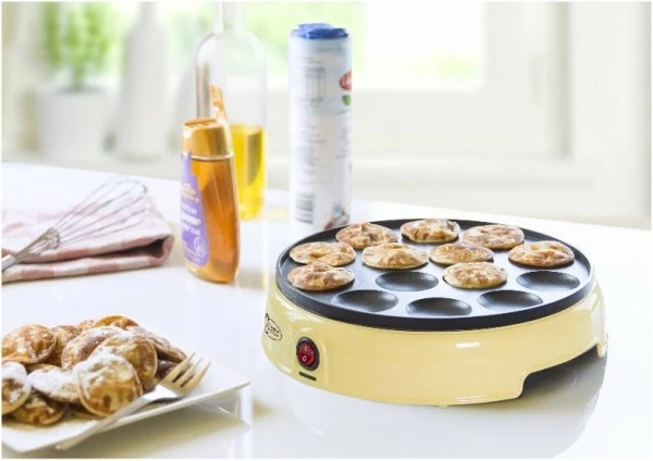 Crepes-Maker Bestron APFM700SD Poffertjes Maker Vanille 5 Crepes-Maker Bestron APFM700SD Poffertjes Maker Vanille – Bild 5