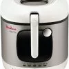 Fritteusen Moulinex AM 4800 Mega Fritteuse Weiß/edelstahl