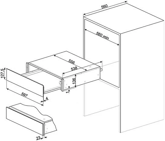 Geschirr- Und Kochplattenwärmer Smeg CPR115S Speisen-/Geschirrwärmer Silber 2 Geschirr- Und Kochplattenwärmer Smeg CPR115S Speisen-/Geschirrwärmer Silber – Bild 2