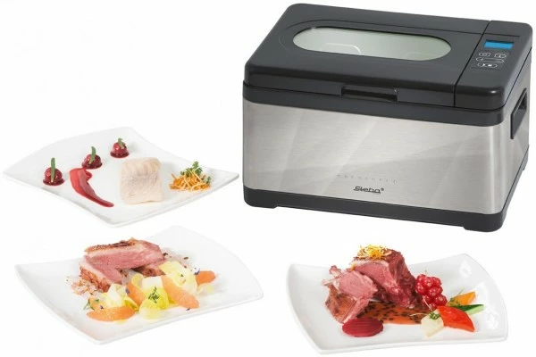 Dampfgarer & Reiskocher Steba SV 2 Sous-Vide Garer Edelstahl/schwarz 2 Dampfgarer & Reiskocher Steba SV 2 Sous-Vide Garer Edelstahl/schwarz – Bild 2