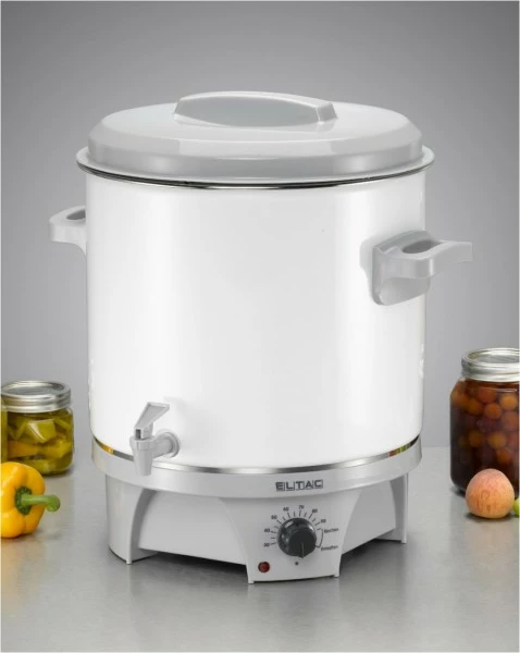 Einkochautomaten Eltac EKA 179 Glühwein- Und Einkochautomat Weiß/grau 4 Einkochautomaten Eltac EKA 179 Glühwein- Und Einkochautomat Weiß/grau – Bild 4