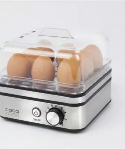 Caso ED 10 Eierkocher + Dampfgarer Edelstahl