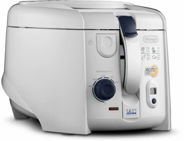 Fritteusen DeLonghi F 28313.W1 Roto Fry Fritteuse Weiß 2 Fritteusen DeLonghi F 28313.W1 Roto Fry Fritteuse Weiß – Bild 2