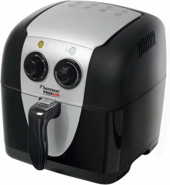 Fritteusen Bestron ASF 1304 Z Heißluft-Fritteuse Schwarz/silber 1 Fritteusen Bestron ASF 1304 Z Heißluft-Fritteuse Schwarz/silber