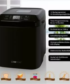 Brotbackautomaten Clatronic BBA 3774 Brotbackautomat Schwarz 11 Brotbackautomaten Clatronic BBA 3774 Brotbackautomat Schwarz -Küchenkleingeräte Verkäufe 8bd04af8 e1a0 4f4e 96c4 a39df343094a 600x600