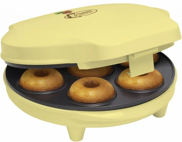 Waffelautomaten Bestron ADM 218 SD Donutmaker Gelb 1 Waffelautomaten Bestron ADM 218 SD Donutmaker Gelb