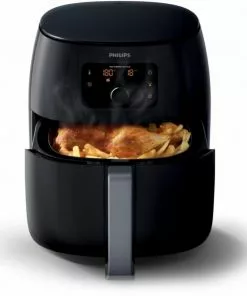 Fritteusen Philips HD9651/90 Airfryer XXL Heißluft-Fritteuse Schwarz