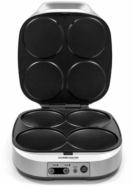Waffelautomaten Rommelsbacher PC 1800 Waffelautomat Silber 4 Waffelautomaten Rommelsbacher PC 1800 Waffelautomat Silber – Bild 4