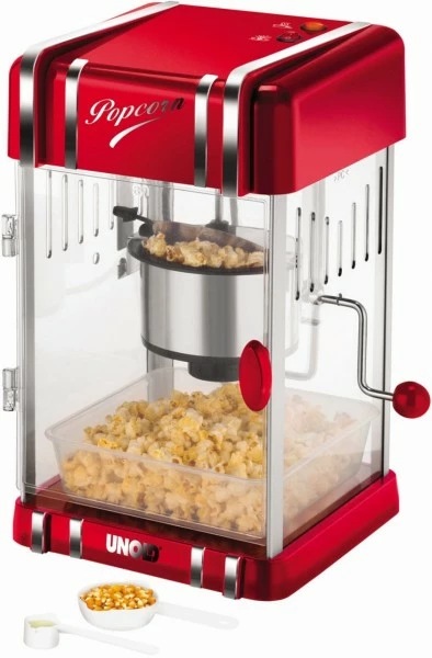 Popcorn, Schokolade & Co. Unold 48535 Popcornmaker Rot Metallic/chrom 1 Popcorn, Schokolade & Co. Unold 48535 Popcornmaker Rot Metallic/chrom