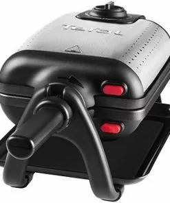 Waffelautomaten Tefal WM756D King Size Waffelautomat Edelstahl/schwarz